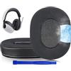 SOULWIT Cuscinetti di Ricambio per Sony Inzone H7(WH-G700)/H9(WH-G900N) Cuffie da Gaming Wireless, Cuscinetti Auricolari con Schiuma Isolante Acustica, Tessuto in Seta Ghiacciata