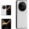 COQUE Custodia per Honor Magic V5,Custodia Protettiva per Cover Posteriore Pieghevole Per Honor Magic V5-White
