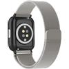 SeNool 20mm Cinturino per Amazfit Active 2 / Amazfit Active/Amazfit GTR Mini/Amazfit GTS 4, Magnetico Metallo Bracciale per Amazfit GTS 4 Mini/Amazfit Bip 3 / Amazfit Bip 3 Pro - Luce Stellare