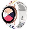 BYISYUE Traspirante Cinturino per Ticwatch Pro 3/GTX/E2/S2, 22mm Silicone Sport Bracciali Cinturini di Ricambio per Coros Pace 4/Pace3/Pace Pro, Apex 4 42mm/Apex 46mm/Apex2 Pro