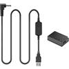 Raeisusp CA-PS700 LC-E17 Cavo USB + DR-E17 Accoppiatore CC Batteria fittizia per Canon EOS M3 M5 M6 M6 Mark ii