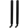 Futheda 2 Pezzi Antenna 4G LTE SMA Maschio 8dBi Full Band Omnidirezionale per Tim Vodafone Iliad WindTre ZTE LTE 4G LTE Router Modem Gateway Cellulare Telecamera Telefono di Casa