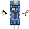 iiunius FT232 USB to TTL (UART Communication Module, USB Type C Connector, 3.3V/5V Logic Level, compatibile con Mac OS, Linux, Android, Wince, Windows 7/8/8.1/10/11