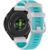 U-LIMVE Cinturino per Garmin Forerunner 570 47mm/Forerunner 265/Forerunner 255/Vivoactive 4/Venu 3/Venu 2, fascia di ricambio in silicone a sgancio rapido da 22mm