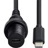 NFHK Cavo di prolunga impermeabile USB-C Type-C USB 3.1 per cruscotto