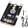 Ouitble Mini PCIE a BCM94630 scheda adattatore convertitore di rete Plug and Play per 7 8 8.1 10 OS X Broadcom BCM94360CD BCM943602CS BCM94360CS2 BCM94331CD BCM94360C