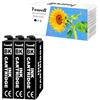 Yowell 3x 603XL Multipack Compatibile con Epson 603 603XL Nero Cartucce per Expression Home XP-3105 XP-2100 XP-2105 XP-4100 XP-4105 Workforce WF-2830 WF-2810 WF-2835 WF-2850
