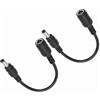 Tonysa Convertitore adattatore per caricabatterie Connettore adattatore per laptop Convertitore per computer Cavo adattatore per computer Cavo convertitore da 7.4x5.0mm Femmina a 5.5x2.5mm Maschio