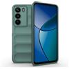 RankOne Custodia in Silicone Liquido Airbag per Realme C71 / Realme P3 Lite (6.67 Inches) - Verde