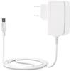 Wattenberg Caricatore da 5 V 2 A, bianco 2 m, cavo di ricarica per cellulare, cavo di ricarica micro USB, caricatore rapido Smatphone per JBL Charge 3 Flip 4 Pulse 3 Flip 3 per tutti i dispositivi Micro USB