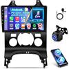 ETLFUCyber Qualcomm Chip 8 Core 4G+64G Autoradio per Peugeot 3008 2009-2015 con Senza Fili Carplay e Android Auto, 9 Pollici Android Stereo Auto con WiFi/GPS/Bluetooth 5.1/DPS Hi-Res/FM RDS