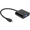 Crisis Convertitore Video 1080P Micro HDMI a VGA, Esclusivo per 4B, Convertitore VGA