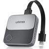 Unitek Dongle Adapter - HDMI Wireless 4K 5G Miracast/Airplay Wi-Fi per TV/Proiettore/Monitor, Schermo 4K a 60Hz DLNA