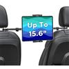 GDZN Supporto poggiatesta auto per tablet, supporto elastico per sedile posteriore per bambini, regolabile a 360°