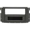 tomzz Audio 2451-031 Cornice radio compatibile con Smart Fortwo 451 Forfour 454 antracite/nero