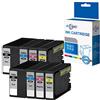 ECSC Compatibile inchiostro Cartuccia Sostituzione Per Canon Maxify MB2000 MB2050 MB2100 MB2150 MB2155 MB2300 MB2350 MB2700 MB2750 MB2755 PGI-1500XL (Nero,Ciano,Magenta,Giallo, 8-Pack)