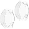 WIIKAI 2 Pacchi Cover Morbide Compatibile con HUAWEI Watch GT 5 pro Custodia Proteggi Schermo TPU, Protettiva Case.(trasparente) GT5 pro 46MM