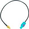 Fohevers Cavo di prolunga RG174 da SMA maschio a Fakra Z maschio, 30 cm, antenna coassiale a bassa perdita