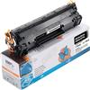 ESMONLINE 1 toner compatibile 35A / 36A CB435 A CB436 CE285 CE278 BK nero per dispositivi laser, cartuccia toner di ricambio per HP LaserJet P1005 P1006 P1102W MFP M 1120a, M 1120h, M 1120n, M 1120w
