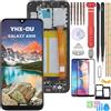 YHX-OU Nero + Telaio Schermo per Samsung Galaxy A20e 2019 SM-A202F/DS LCD Display Touch Screen Digitizer Ricambio Assembly con Utensili Inclusi E A20E Vetro temperato + SIM Cato