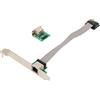 Annadue Adattatore per Server Gigabit Ethernet, M.2 A+E I210AT Adattatore NIC per Server Gigabit a Porta Singola 1000M RJ45 Ethernet NIC.