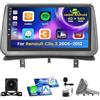 Inefala 4+64G 9'' Android 15 Autoradio per Renault Clio 3 2006-2012
