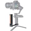 Niceyrig - Impugnatura laterale in legno per DJI Ronin S, Ronin-SC, DJI RS 2 / DJI RSC 2, Zhiyun Crane 2 / Gru V2 Series Handheld Gimbal Stabilizzatore