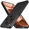 GIOPUEY Cover Compatibile con Oppo Find X8 Ultra, Il Materiale TPU Ultrasottile Custodia, Anti Impronta Digitale Phone Case [Resistente all'Usura] [Antiscivolo] - Nero