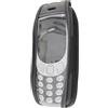 caseroxx Borsa in pelle con clip da cintura per Nokia 3310 (2017) 3G, Funda carcasa vera pelle (con finestra trasparente) in nero