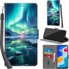Haninsuze Cover per Xiaomi Redmi Note 11/Note 11S Custodia Cover Pelle Libro Portafoglio con Porta Carte Magnetica Protezione Antiurto Cuoio Flip Case Custodia Cover per Redmi Note 11, artico