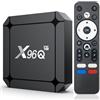IDEALROYAL Android 14.0 TV Box, Android Box 2GB RAM 16GB ROM RK3518 Quad-Core 64bit Cortex-A53, Smart Box Support 2.4/5.0GHz con 4K UHD e 100M Ethernet USB 3.0/2.0 TV Box
