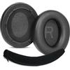TaiZiChangQin Space Q45 - Cuscinetti auricolari di ricambio compatibili con cuffie over-ear wireless Bluetooth Anker Soundcore Space Q45, auricolari in pelle proteica
