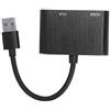VBESTLIFE Adattatore da USB3 a VGA/HDMI Convertitore di alimentazione Dock di espansione display Accessori per computer per proiettore per computer