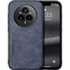 Kepuch Silklike Cover per Realme 14 Pro 5G Intl - Custodia Case Piastra Metallica Incorporata - Blu