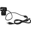 VBESTLIFE Webcam USB HD 0,3 MP con Microfono Integrato, Rotazione 360° e Regolazione Verticale 30°, Supporto Desktop e da Tavolo per Videoconferenze, Streaming Live e Lavoro Remoto
