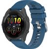 Yikamosi Compatibile con Garmin Forerunner 265S Cinturino per Donne e Uomini,Sgancio Rapido Silicone Chiusura in acciaio inossidabile Cinturino di Ricambio per Garmin Forerunner 265S,Blu scuro