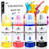 L&C Inchiostro a sublimazione per stampante Eco Tank, bottiglie di ricarica per inchiostro a sublimazione compatibile per ET-1810 ET-2850 ET-2860 ET-2870 ET-2810 ET-2820 ET-15000 ET-14000 ET-4800 ET