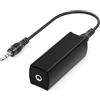 DriverGenius HumShield Series | Isolatore di Rumore da Ground Loop da 3,5mm, Eliminatore di Ronzio e Vibrazioni per Audio Auto, Hi-Fi Domestico e Altoparlanti per Desktop (TRS Passivo, 1 Pz/Confez.)