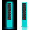 GOUYESHO Custodia protettiva in silicone per telecomando NVIDIA TV Glow in The Dark, cover remota per NVIDIA Shield Android TV Pro/4K HDR Smart TV (blu brillante) - 【 Confezione da 2 pezzi)