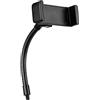 Andoer Supporto pieghevole per telefono con fissaggio a vite 1/4 per luce ad anello a LED, montaggio smartphone, compatibile con smartphone