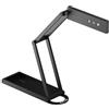 NETUM Videocamera per documenti e webcam 4K con microfono, visualizzatore USB, 3 livelli touch LED, messa a fuoco automatica, immagine invertita, pieghevole, per Windows Mac OS Linux, insegnamento