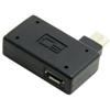 cablecc Adattatore host OTG Micro USB 2.0 ad angolo retto da 90 gradi con alimentazione USB per Galaxy S3 S4 S5 Note2 Note3 Cellulare e tablet