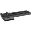 Qiilu slitta micrometrica slitta micrometrica binario, guida a scorrimento con piastra a sgancio rapido per macro con messa a fuoco ravvicinata lunga per fotocamere DSLR adatto per slitta micrometrica ma