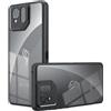 KNOXS Cover Compatibile con Asus ROG Phone 9 Pro, Trasparente [Anti Ingiallimento] TPU Antiurto Paraurti, PC Sottile Custodia (Trasparente)