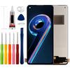 Duotipa Display LCD TFT Touchscreen Digitizer Assembly di Ricambio per Realme 9 PRO Plus 9 PRO+ RMX3392 RMX3393 6,4 Pollici con Kit di Strumenti Tecnici di Riparazione Nero