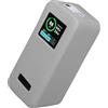 kwmobile Custodia Compatibile con Anker Prime Power Bank 20000mAh - Cover Caricatore Portatile - Protezione Batteria Esterna in Silicone Aniturto - grigio