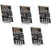 TECNOULAB 5 pezzi Versione migliorata ESP8266 ESP-01 Modulo trasduttore wireless seriale WIFI