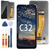 Yuxyiony Nuovo Schermo di Ricambio Per Oukitel C32 Display LCD Riparazione Dello Schermo e Sostituzione Strumento Accessori