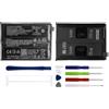 Duotipa Batteria di ricambio BLP889, 2440 mAh, compatibile con Oppo Find X5 Pro, con kit di attrezzi di riparazione