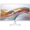HP Monitor serie 5 da 23,8 | Display IPS FHD | Frequenza di aggiornamento 100 Hz | 99% sRGB | Luminosità 300 nits | Rapporto di contrasto 1500:1 | Inclinazione regolabile | Funziona con Chromebook |